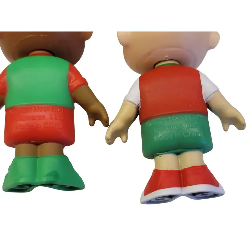 CoComelon Christmas Figures Grandpa Grandma Cody JJ